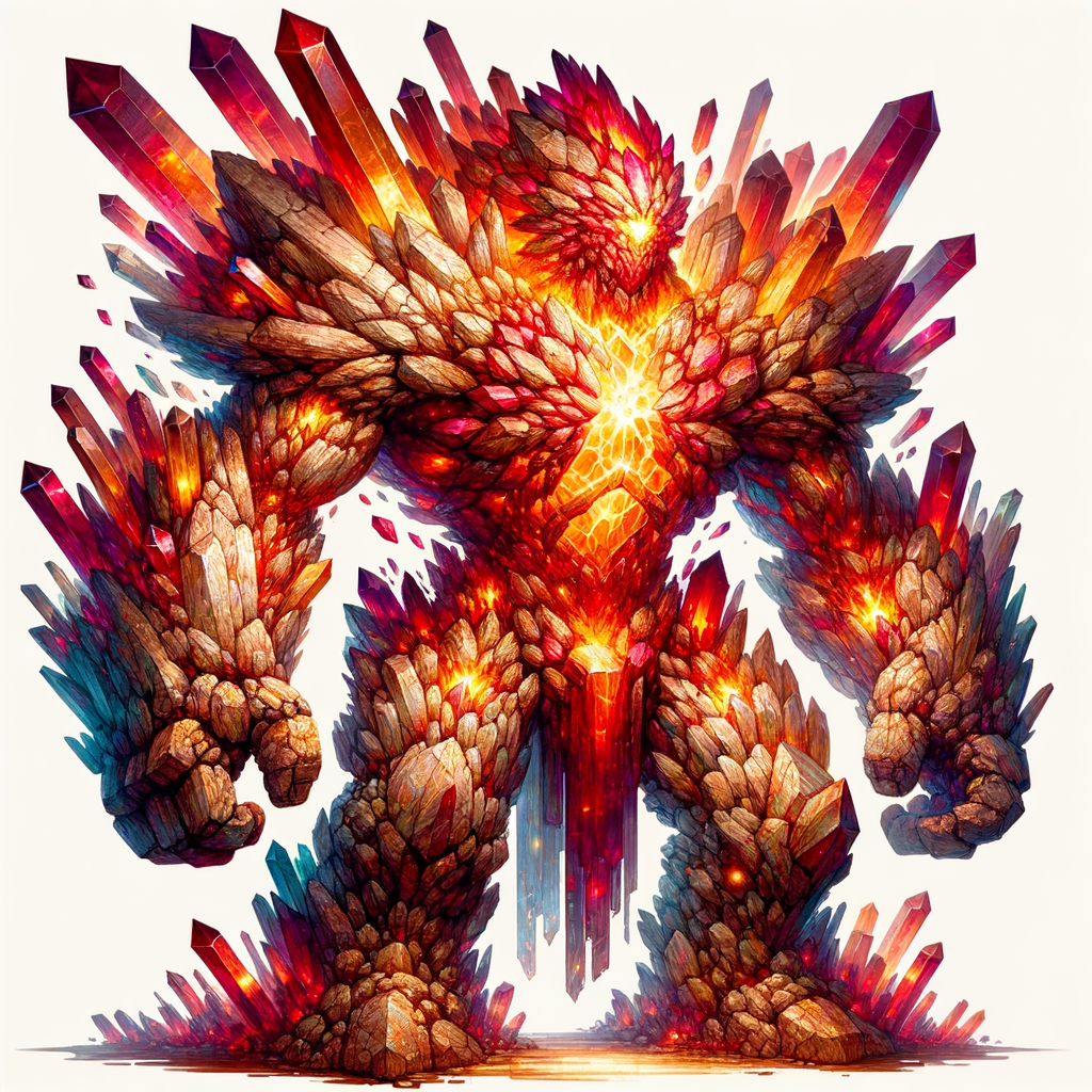 Chroma Golem battle